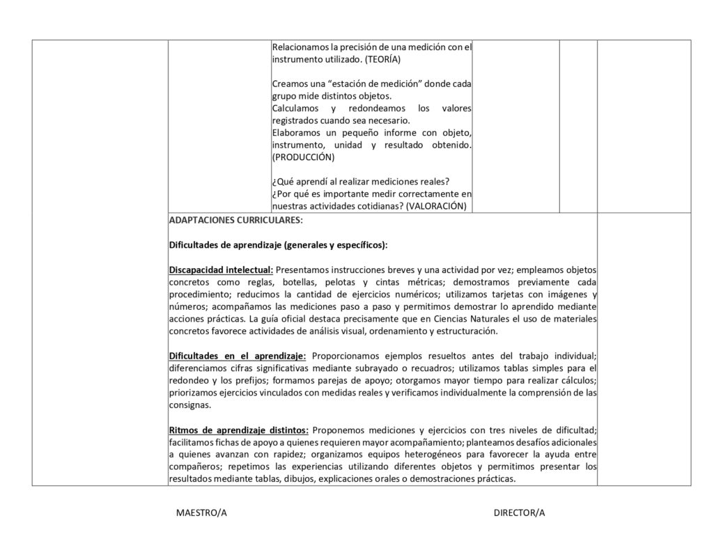 plan de clase secundaria 2026